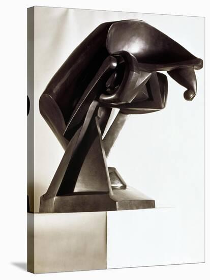 Greater Horse, 1914-Marcel Duchamp-Stretched Canvas