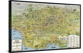 Greater Los Angeles, California, 1932-K^M^ Leuschner-Stretched Canvas