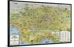 Greater Los Angeles, California, 1932-K^M^ Leuschner-Stretched Canvas