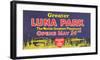 Greater Luna Park Opening-null-Framed Art Print