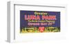 Greater Luna Park Opening-null-Framed Art Print