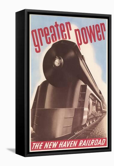 Greater Power, New Haven Railroad-null-Framed Stretched Canvas