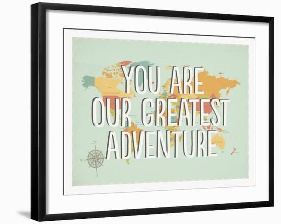 Greatest Adventure-Lila Fe-Framed Art Print