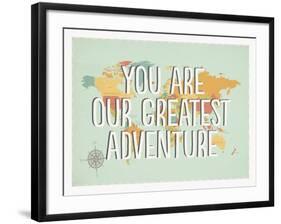 Greatest Adventure-Lila Fe-Framed Art Print