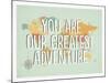 Greatest Adventure-Lila Fe-Mounted Art Print