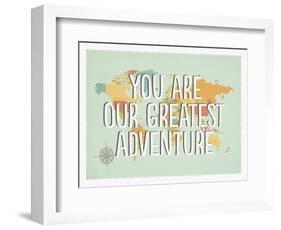 Greatest Adventure-Lila Fe-Framed Art Print