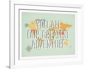 Greatest Adventure-Lila Fe-Framed Art Print