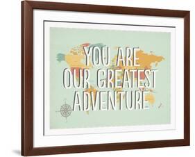 Greatest Adventure-Lila Fe-Framed Art Print