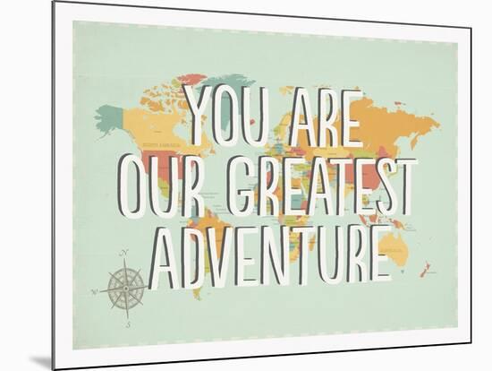 Greatest Adventure-Lila Fe-Mounted Art Print