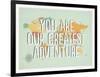 Greatest Adventure-Lila Fe-Framed Art Print