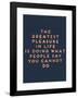 Greatest Pleasure in Life-null-Framed Giclee Print