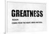 Greatness-Jamie MacDowell-Framed Art Print