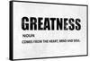 Greatness-Jamie MacDowell-Framed Stretched Canvas