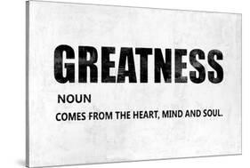 Greatness-Jamie MacDowell-Stretched Canvas