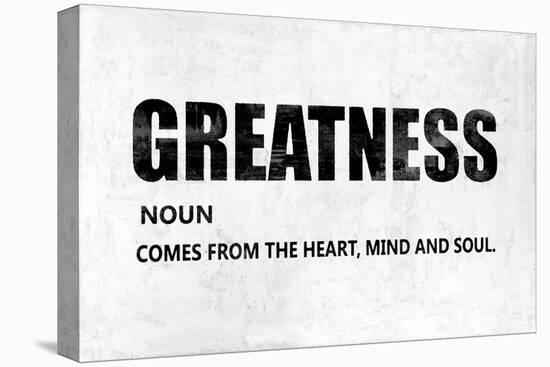 Greatness-Jamie MacDowell-Stretched Canvas