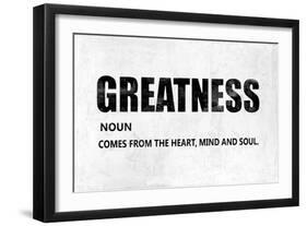 Greatness-Jamie MacDowell-Framed Premium Giclee Print