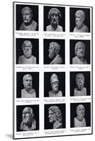 Greats from Greek History, Illustration from 'Hutchinson's History of the Nations', 1915-null-Mounted Giclee Print