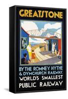 Greatstone - World's Smallest Public Railway Poster-N. Cramer Roberts-Framed Stretched Canvas