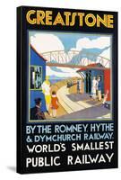 Greatstone - World's Smallest Public Railway Poster-N. Cramer Roberts-Framed Stretched Canvas