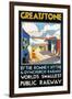 Greatstone - World's Smallest Public Railway Poster-N. Cramer Roberts-Framed Photographic Print