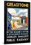 Greatstone - World's Smallest Public Railway Poster-N. Cramer Roberts-Framed Photographic Print