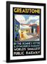 Greatstone - World's Smallest Public Railway Poster-N. Cramer Roberts-Framed Photographic Print