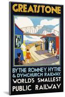 Greatstone - World's Smallest Public Railway Poster-N. Cramer Roberts-Mounted Photographic Print