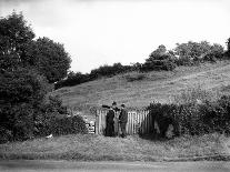 View of Bloomfield 'Tump', Bath 1951-Greaves-Stretched Canvas