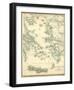 Grecian Archipelago, Ancient, c.1843-William Smith-Framed Art Print