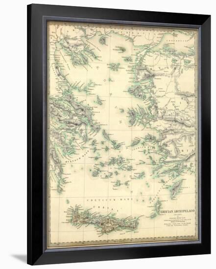 Grecian Archipelago, Ancient, c.1843-William Smith-Framed Giclee Print