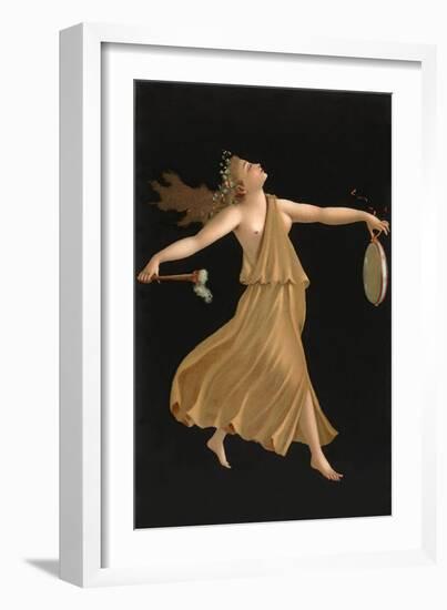 Grecian Bacchante-Found Image Press-Framed Giclee Print