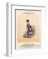 Grecian Bend Sheet Music-null-Framed Art Print