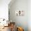 Grecian Style Urn and Pottery-null-Stretched Canvas displayed on a wall