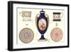 Grecian Style Urn and Pottery-null-Framed Art Print