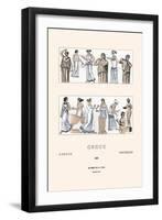 Grecian Women Dressing-Racinet-Framed Art Print