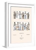 Grecian Women Dressing-Racinet-Framed Art Print