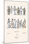 Grecian Women Dressing-Racinet-Mounted Art Print