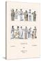 Grecian Women Dressing-Racinet-Stretched Canvas