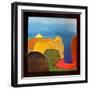 Greece, a Very Hot Day, 2006-Jan Groneberg-Framed Giclee Print