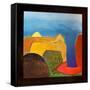 Greece, a Very Hot Day, 2006-Jan Groneberg-Framed Stretched Canvas