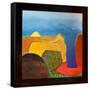 Greece, a Very Hot Day, 2006-Jan Groneberg-Framed Stretched Canvas
