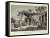 Greece and Rome - Rome: Tiberius in Capri-Ludwig Hans Fischer-Framed Stretched Canvas