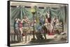 Greece at the time of the Republics: Banquet and gymnastic,-Heinrich Leutemann-Framed Stretched Canvas