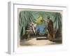 Greece at the time of the Republics: Bed,-Heinrich Leutemann-Framed Giclee Print