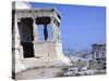 Greece, Athens, Acropolis, Caryatids Loggia of Erechtheum, 5th Century BC-null-Stretched Canvas