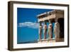 Greece Athens Acropolis Statues-Vladimir Kostka-Framed Art Print