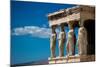 Greece Athens Acropolis Statues-Vladimir Kostka-Mounted Art Print