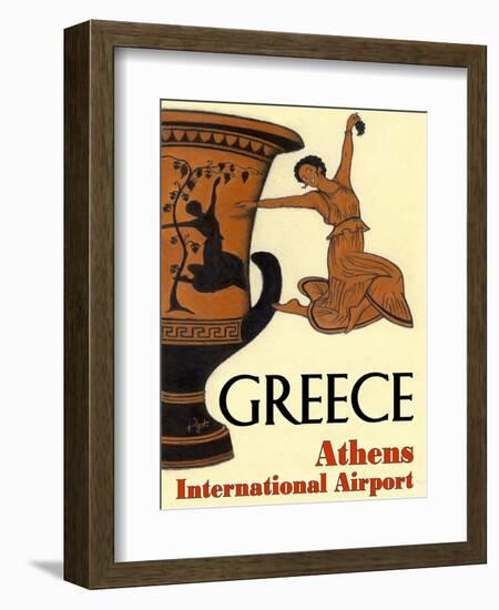 Greece Athens Airport-Jean Pierre Got-Framed Art Print