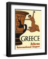 Greece Athens Airport-Jean Pierre Got-Framed Art Print