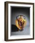 Greece, Athens, Black-Figure Amphora Depicting Dionysus and Satyrs-null-Framed Giclee Print